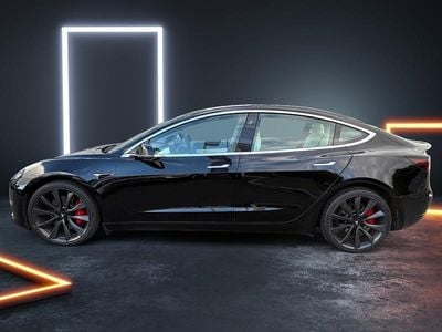Used Tesla Model 3 Performance 461 kW (627 HP) 2020 Black Sedan