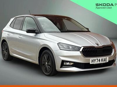 Brilliant silver metallic black magic pearl effect Used 2025 Skoda Fabia Colour Edition Hatchback | £16,100 (Fair price)