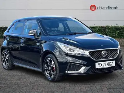 Used MG MG3 Exclusive 106 HP (77 kW) 2021 Black Hatchback