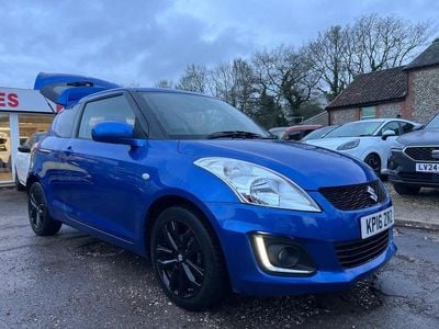 Used Suzuki Swift SZ-L 94 HP (69 kW) 2016 Blue Hatchback