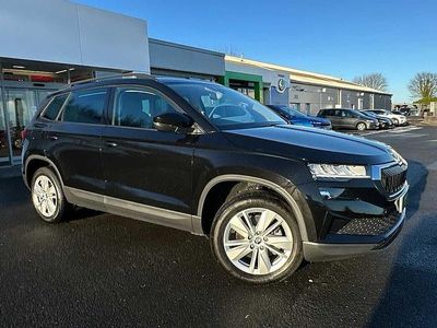 Black magic pearl effect Used 2024 Skoda Karoq SE Drive SUV | £23,495 (Good price)