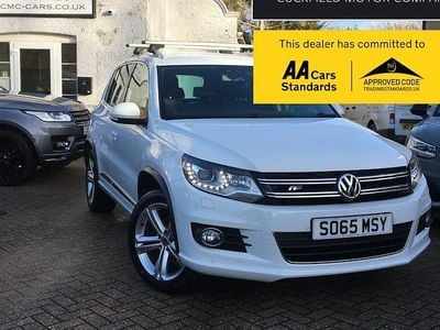 White Used 2015 VW Tiguan R-line Edition SUV | £10,490 (Fair price)