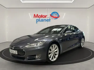 Used Tesla Model S 278 kW (378 HP) 2016 Silver Hatchback
