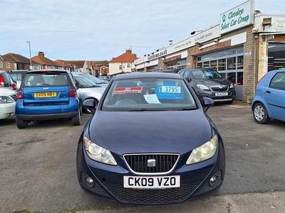 Used Seat Ibiza SE 84 HP (61 kW) 2009 Blue Hatchback