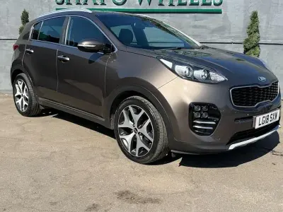 Used Kia Sportage GT-Line 141 HP (103 kW) 2018 Brown SUV