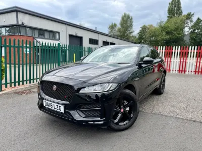 Used Jaguar F-Pace R-Sport 180 HP (132 kW) 2018 Black SUV