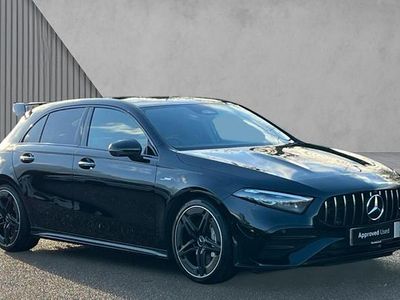 Cosmos black metallic Used 2024 Mercedes A35 AMG Premium Plus Hatchback | £37,680 (A bit pricey)