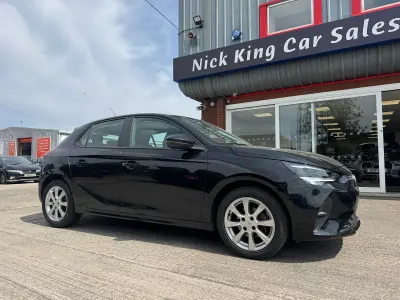 Used Vauxhall Corsa 75 HP (55 kW) 2021 Black Hatchback