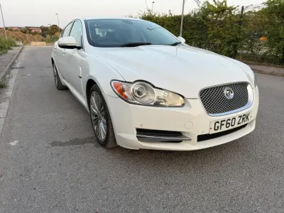 Used Jaguar XF Premium Luxury 2010 White Sedan