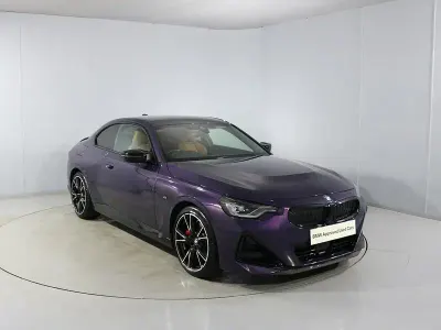 Begagnad BMW M240 M Sport 369 HK (271 kW) 2022 Lila Sportkupé