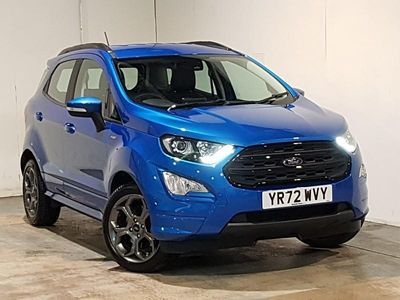 Used Ford Ecosport ST-Line 125 HP (91 kW) 2022 Blue SUV