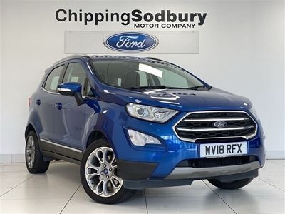 used Ford Ecosport 1.0T EcoBoost Titanium SUV 5dr Petrol Manual Euro 6 (s/s) (125 ps)