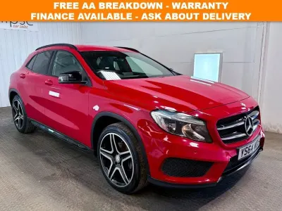 Used Mercedes GLA200 AMG line 136 HP (100 kW) 2015 Red SUV