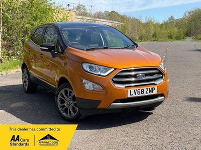 Usado Ford Ecosport Titanium 125 HP (91 kW) 2018 Laranja SUV