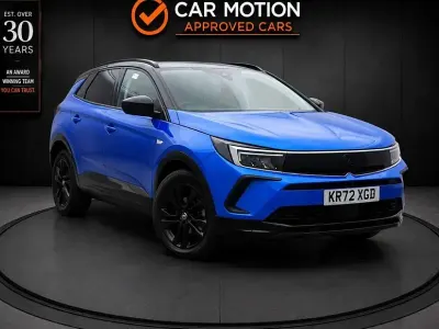 Used Vauxhall Grandland X GS Line 130 HP (95 kW) 2023 Blue SUV