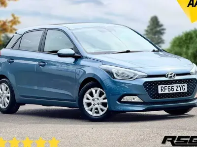 Used Hyundai i20 SE 84 HP (61 kW) 2016 Blue Hatchback