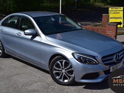 Begagnad Mercedes C220 170 HK (125 kW) 2016 Silver Sedan