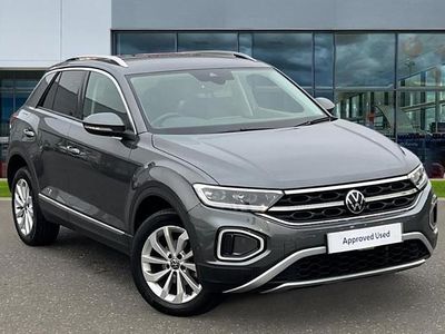 Indium grey metallic Used 2022 VW T-Roc Style SUV | £21,309 (Fair price)