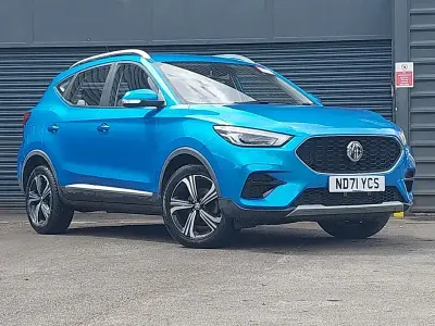 Used MG ZS Excite 111 HP (81 kW) 2021 Blue SUV
