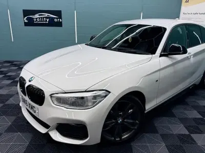 Used BMW M135 Comfort Edition 326 HP (239 kW) 2015 White Hatchback