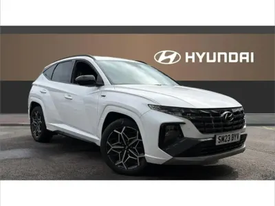 Używany Hyundai Tucson N Line 150 KM (110 kW) 2023 Biały SUV