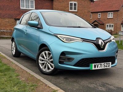 Blue Used 2021 Renault Zoe Iconic Hatchback | £8,750 (Fair price)