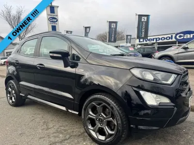 Used Ford Ecosport ST-Line 125 HP (91 kW) 2022 Black SUV