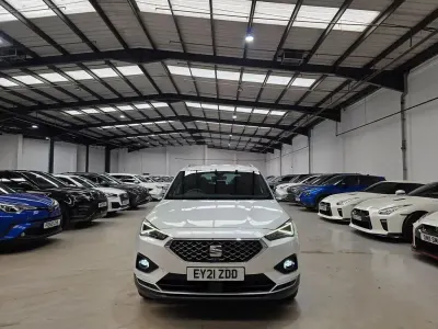 Used Seat Tarraco XCELLENCE Lux 150 HP (110 kW) 2021 White SUV