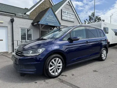 Used VW Touran Family 115 HP (84 kW) 2016 Blue MPV