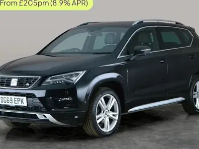 Used Seat Ateca FR 150 HP (110 kW) 2019 Black SUV
