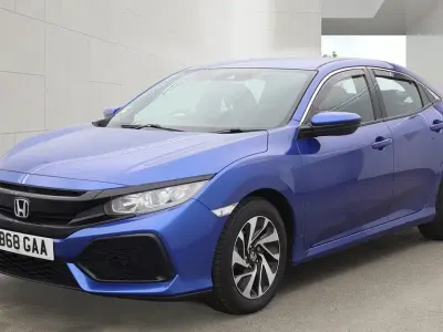 Used Honda Civic SE 120 HP (88 kW) 2018 Blue Hatchback