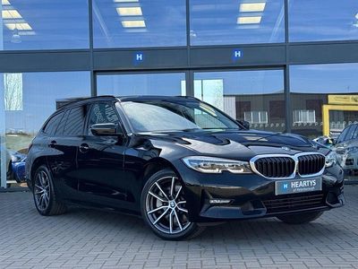 Used BMW 330e Sport Line 292 HP (214 kW) 2021 Black Estate