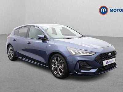 Used Ford Focus ST-Line 125 HP (91 kW) 2022 Blue Hatchback