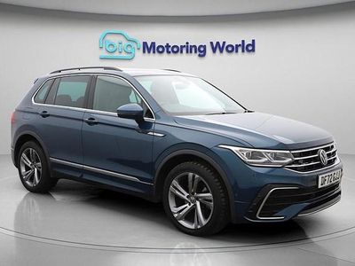 Used VW Tiguan R-line Edition 150 HP (110 kW) 2022 Blue SUV