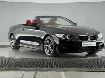 Used BMW 420 Cabriolet M Sport 187 HP (137 kW) 2016 Black Cabriolet