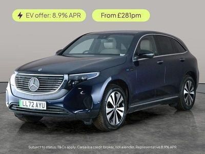 Used Mercedes EQC400 300 kW (408 HP) 2022 Blue SUV
