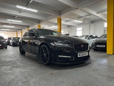 Black Used 2016 Jaguar XF R-Sport Sedan | £9,500