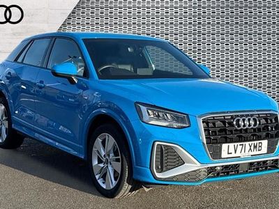 Blue Used 2021 Audi Q2 S-Line SUV | £22,785 (Fair price)