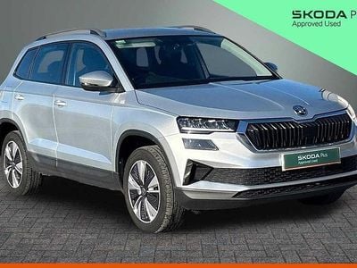Used Skoda Karoq SE Drive 147 HP (108 kW) 2022 Brilliant silver metallic SUV