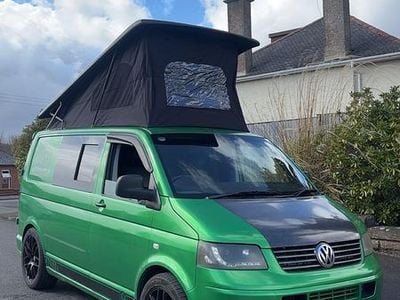 Begagnad VW Transporter 84 HK (61 kW) 2008 Grön Van