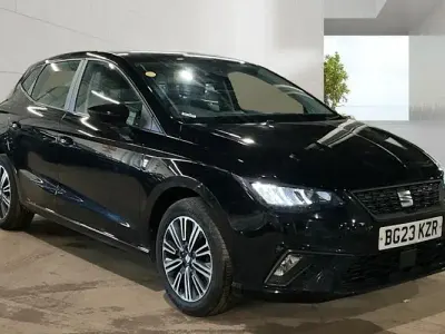 Used Seat Ibiza SE Technology 95 HP (69 kW) 2023 Black Hatchback