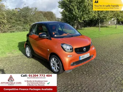 Used Smart ForTwo Coupé Passion 71 HP (52 kW) 2015 Orange Coupe