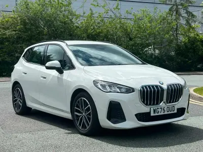 New BMW 220 M Sport 2025 White Hatchback