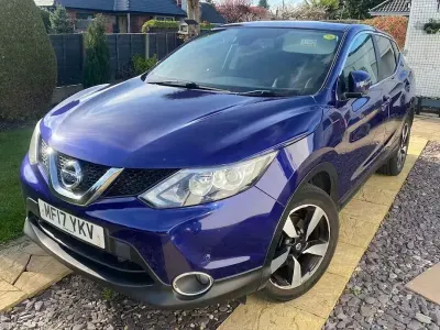 Usado Nissan Qashqai N-Connecta 2017 Azul SUV