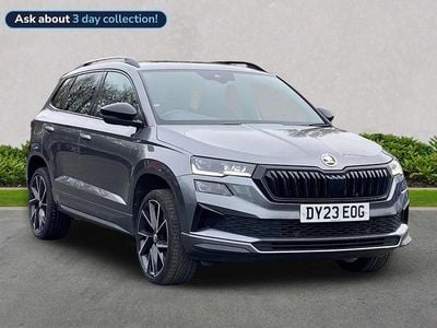 Used Skoda Karoq SportLine 150 HP (110 kW) 2023 Grey SUV