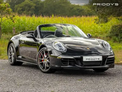 Used Porsche 911 Carrera 4 Cabriolet 2013 Black Cabriolet