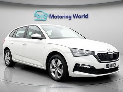 White Used 2021 Skoda Scala SE Hatchback | £10,500 (Fair price)