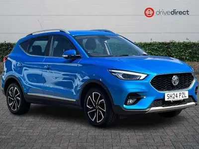 Used MG ZS Exclusive 106 HP (77 kW) 2024 Blue SUV