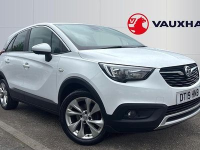 Used Vauxhall Crossland X S 110 HP (80 kW) 2019 White SUV