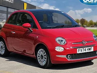 Used Fiat 500 69 HP (50 kW) 2024 Red Hatchback